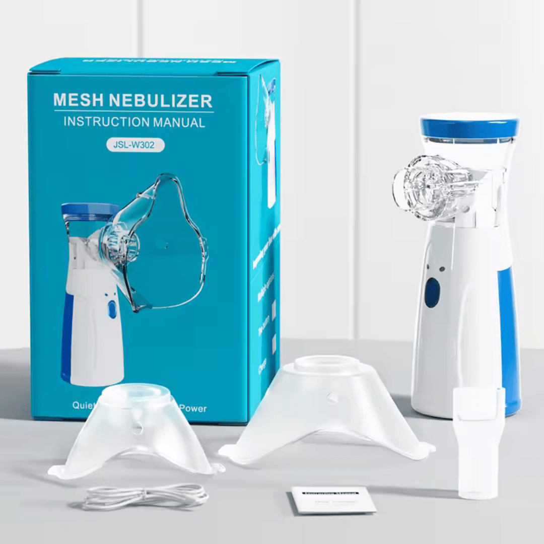 Trendsters™ Mesh Portable Nebulizer with Mask for Kids & Adults - Trendsters Pk