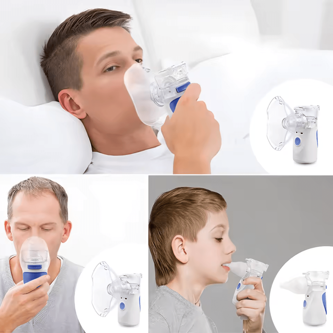 Trendsters™ Mesh Portable Nebulizer with Mask for Kids & Adults - Trendsters Pk