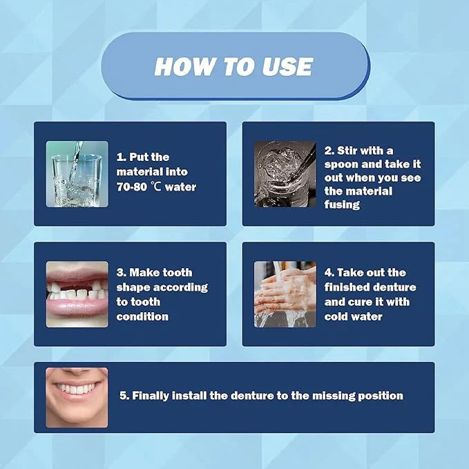 Orignal™ Moldable False Teeth